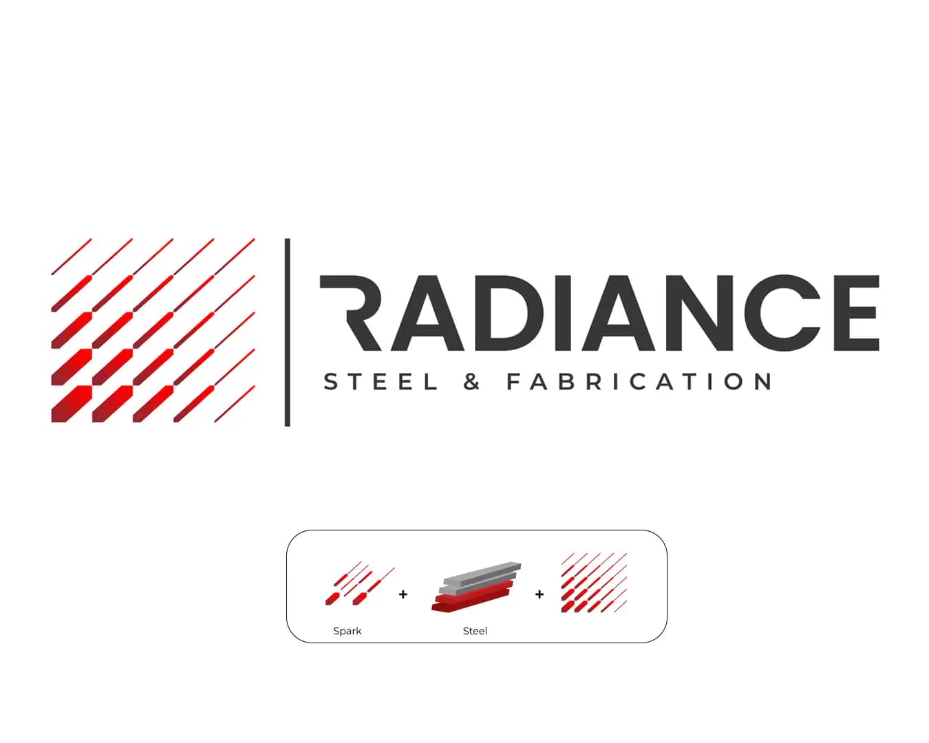 Radiance branding and logo design