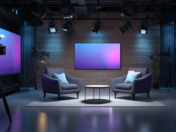 WeCan Universe video podcast production studio in Dubai